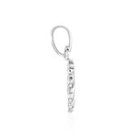 Pendentif Meylin Argent Blanc - Bijoux fantaisie Femme | Marc Orian