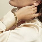 Bracelet Acier Dor&eacute; Jonie - Bracelets mailles Femme | Marc Orian