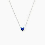 Collier Kelvyn Argent Blanc Oxyde - Colliers avec pierres Femme | Marc Orian