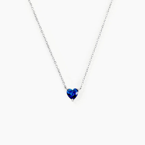 Collier Kelvyn Argent Blanc Oxyde - Colliers avec pierres Femme | Marc Orian