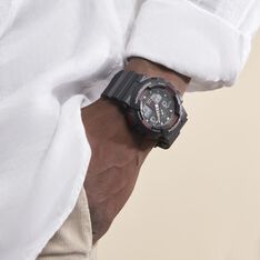 Montre Casio G-shock Black & Red Noir - Montres Homme | Marc Orian