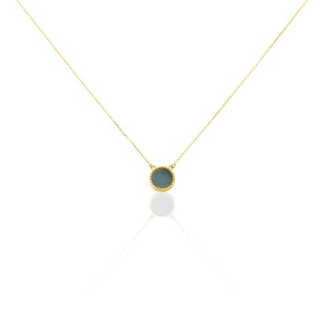 Collier Heida Or Jaune Amazonite - Colliers avec pierres Femme | Marc Orian
