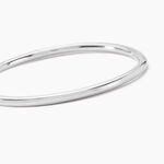 Bracelet Jonc Tabata Argent Blanc - Bracelets joncs Femme | Marc Orian