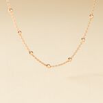 Collier Elea Argent Rose - Colliers fantaisie Femme | Marc Orian