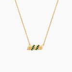 Collier Ilse Or Jaune Emeraude - Colliers avec pierres Femme | Marc Orian