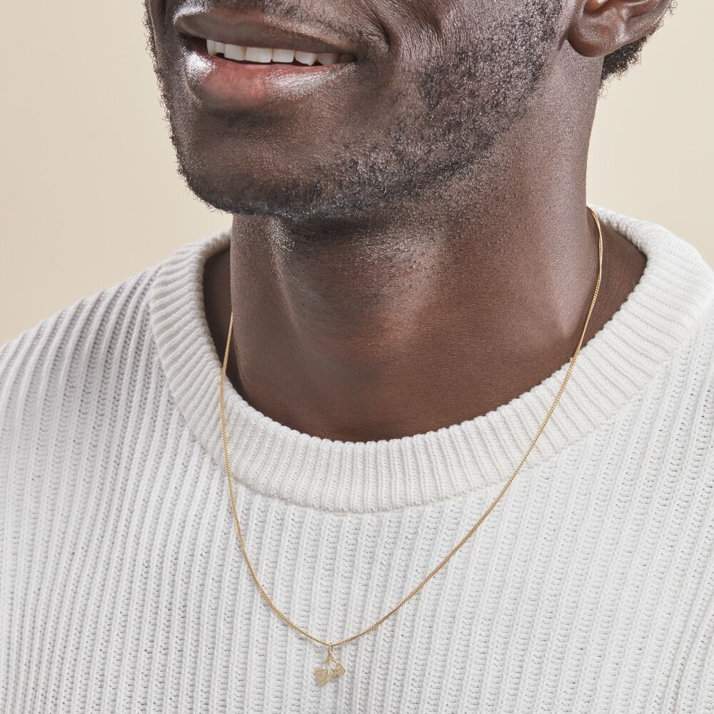 Pendentif Julius Scooter Or Jaune - Pendentifs Famille | Marc Orian