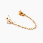 Boucles D'oreilles Pendantes Erma Plaqu&eacute; Or Dor&eacute; Oxyde De Zirconium - Pendantes Femme | Marc Orian