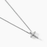 Collier Ysalis Argent Blanc Oxyde De Zirconium - Colliers ras du cou Femme | Marc Orian