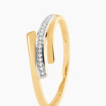 Bague Melia Or Jaune Diamant - Bagues pierres pr&eacute;cieuses Femme | Marc Orian