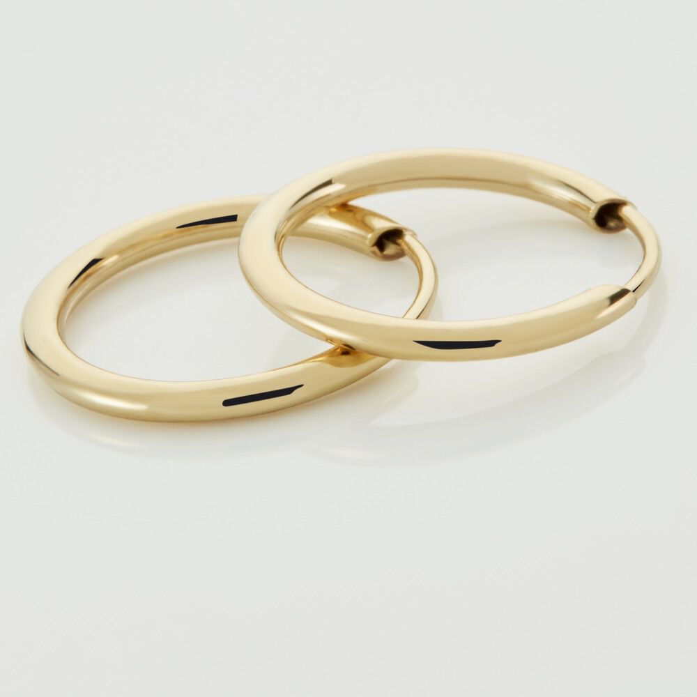 Cr&eacute;oles Valencina Or Jaune - Cr&eacute;oles Femme | Marc Orian