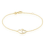 Bracelet Alexandra Plaqu&eacute; Or Jaune Oxyde De Zirconium - Bracelets fantaisie Femme | Marc Orian