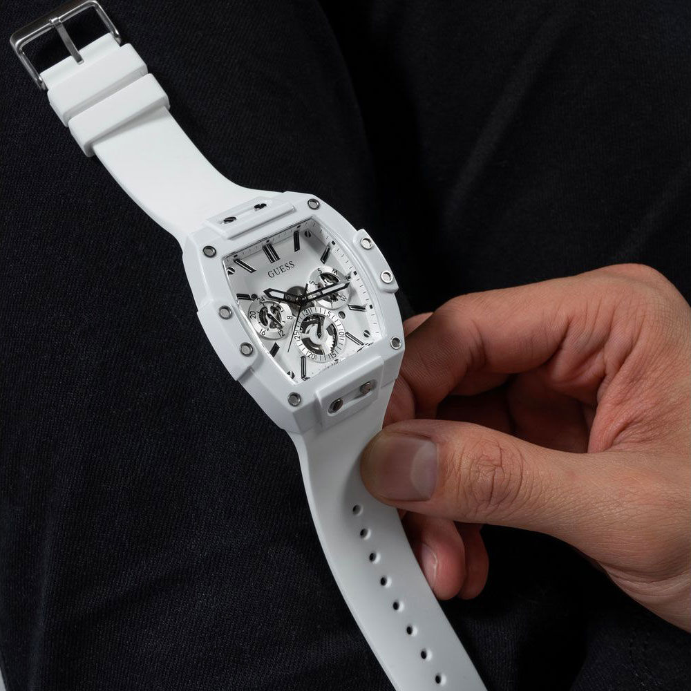 Montre Guess Phoenix Blanc - Montres étanches Homme | Marc Orian