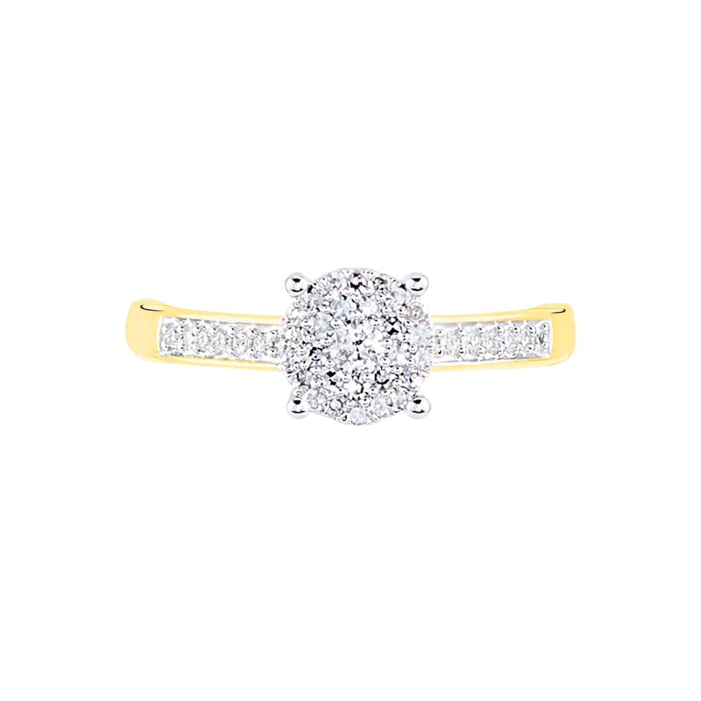 Bague Serena Or Jaune Diamant - Parures de mariage Femme | Marc Orian