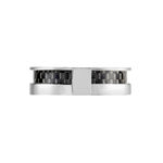 Bague Karly Acier Blanc - Bijoux fantaisie Homme | Marc Orian