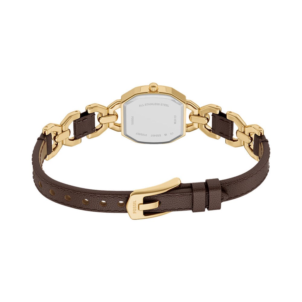 Montre Fossil Harlow Jewel Marron - Montres &eacute;tanches Femme | Marc Orian