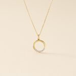 Collier Or Jaune Vahina Diamants - Colliers avec pierres Femme | Marc Orian