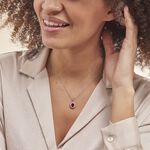 Collier Perez 2 Argent Blanc Oxyde De Zirconium - Colliers solitaires Femme | Marc Orian