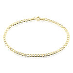 Bracelet Iris Or Jaune Maille Gourmette - Bracelets mailles Femme | Marc Orian