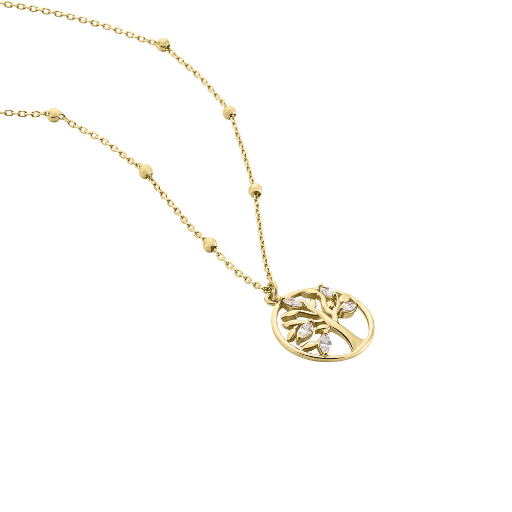 Collier Plaqué Or Heribald Oxydes De Zirconium - Colliers avec pierres Femme | Marc Orian