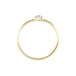 Solitaire Or Jaune Philys Oxyde De Zirconium - Solitaires Femme | Marc Orian