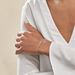 Bracelet Poenui Argent Blanc - Bracelets Medailles Femme | Marc Orian