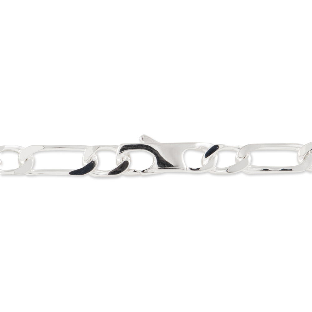 Bracelet Identité Anilo Maille Alternee 1/1 Argent Blanc - Gourmettes Homme | Marc Orian