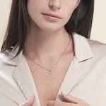 Collier Argent Blanc Hariane - Colliers fantaisie Femme | Marc Orian