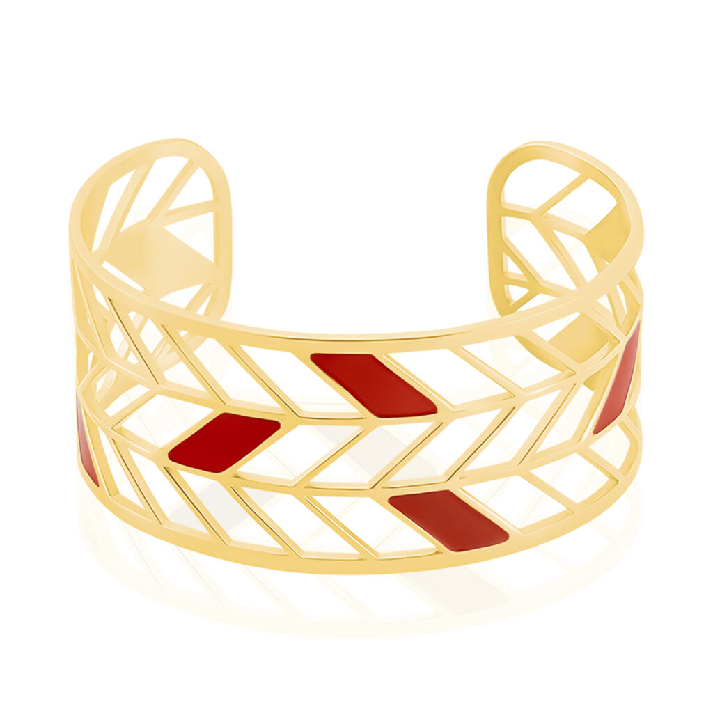 Bracelet Jonc Azat Acier Jaune - Bracelets joncs Femme | Marc Orian