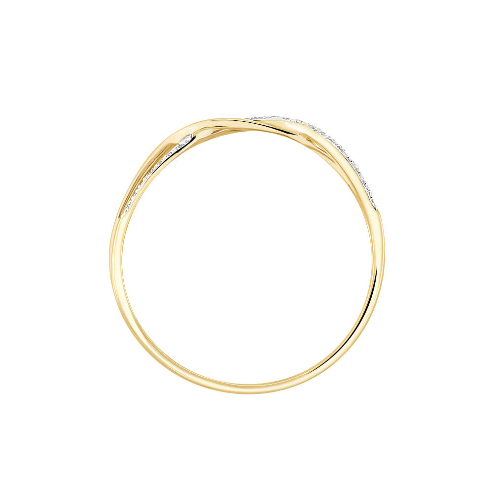 Bague Nucia Or Jaune Diamant - Bagues pierres pr&eacute;cieuses Femme | Marc Orian