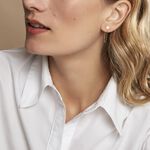 Boucles D'oreilles Pendantes Kettil Or Jaune Oxyde De Zirconium - Pendantes Femme | Marc Orian