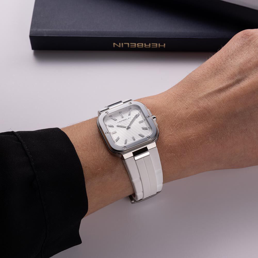 Montre Herbelin Cap Camarat Square Argenté - Montres étanches Femme | Marc Orian