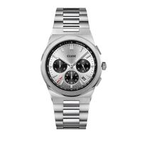 Montre Cluse Vigoureux Chrono Argenté