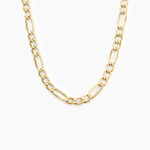 Cha&icirc;ne Cameo Maille Alternee 1/3 Or Jaune - Chaines Homme | Marc Orian