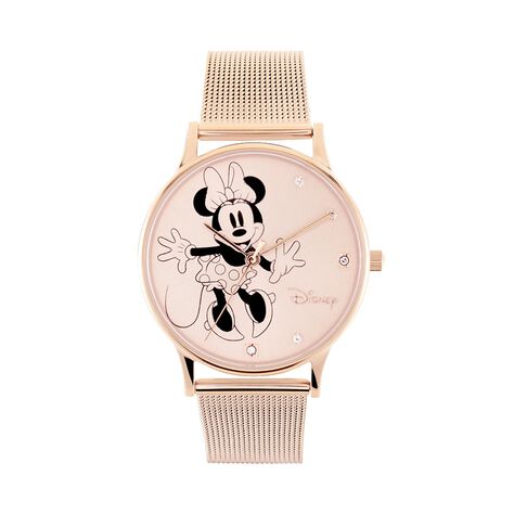 Montre Disney Doré Rose - Montres étanches Femme | Marc Orian