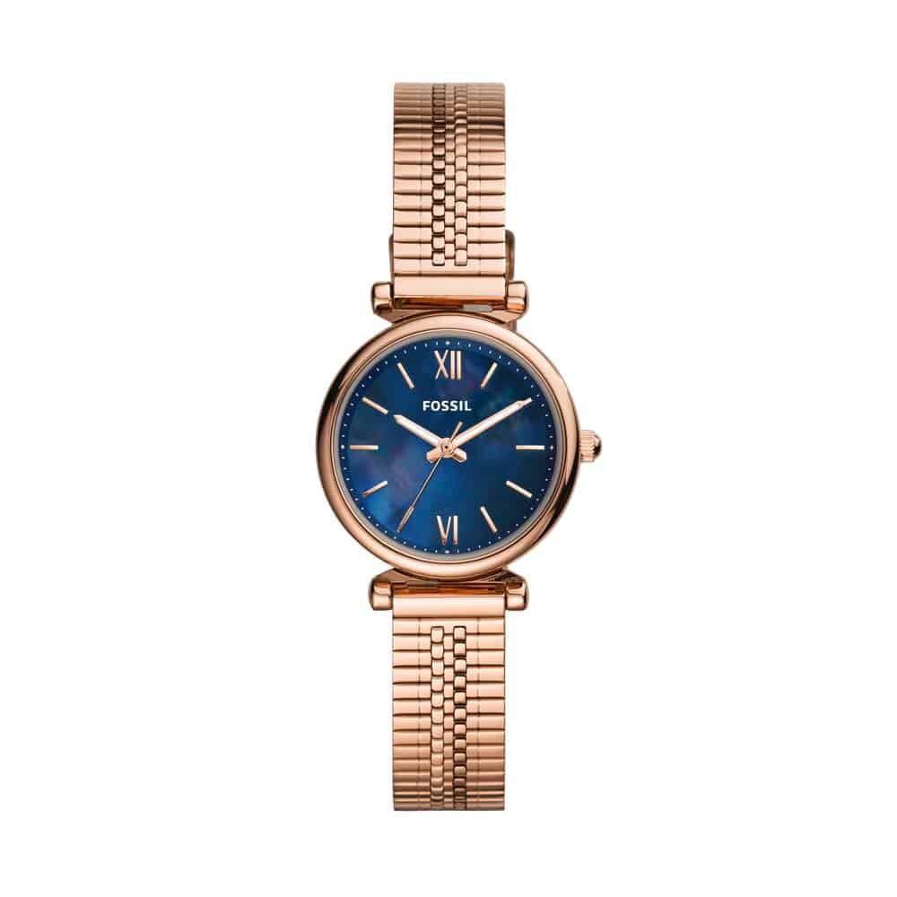 Montre Fossil Fsl Carlie Mini Bleu - HIMFRQB1730 • Marc Orian | Bijouterie  en ligne