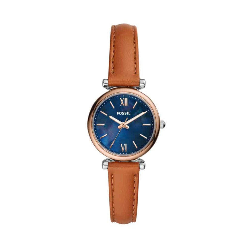Montre Fossil Carlie Mini Bleu - Montres classiques Femme | Marc Orian