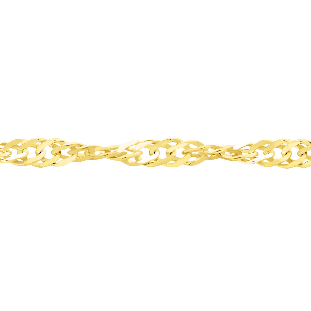 Chaîne Imanie Maille Singapour Or Jaune - Chaines Femme | Marc Orian