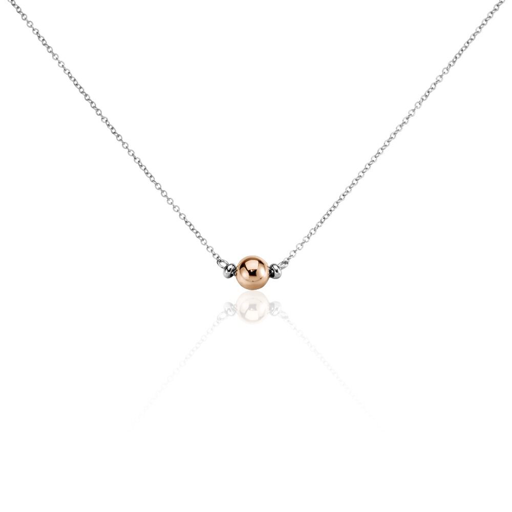 Collier Argent Bicolore Pelage - Colliers Femme | Marc Orian