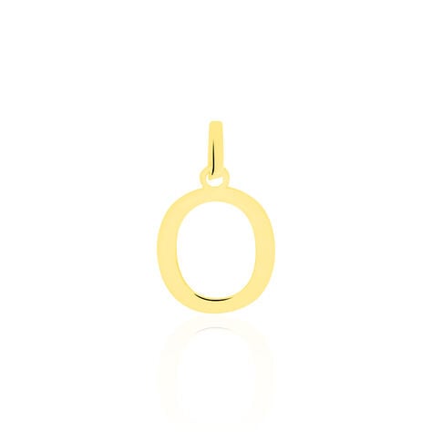 Pendentif Ionia Lettre Or Jaune - Pendentifs Famille | Marc Orian