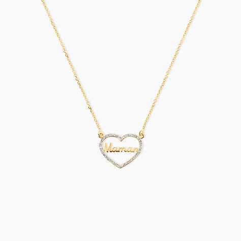 Collier Valerian Or Jaune - Colliers maman Femme | Marc Orian