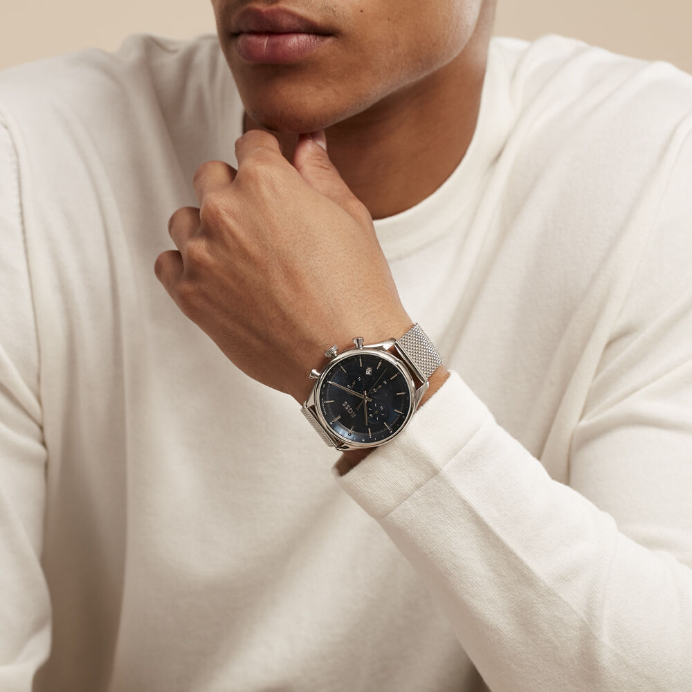 Montre Boss gregor Bleu - Montres étanches Homme | Marc Orian