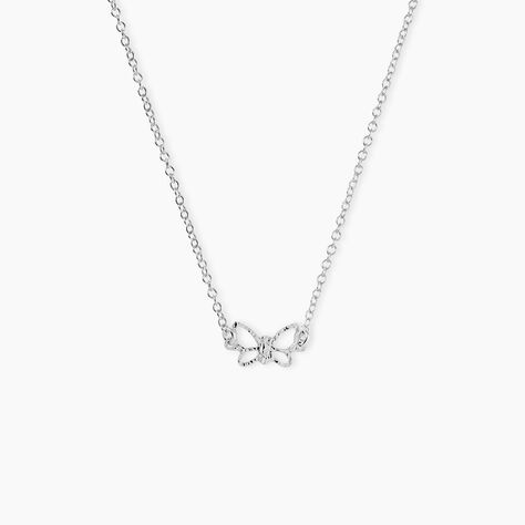 Collier Graziella Argent Blanc - Colliers fantaisie Femme | Marc Orian