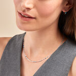 Collier Cacilia Argent Blanc - Colliers fantaisie Femme | Marc Orian