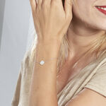Bracelet Alexane Argent Blanc Oxyde De Zirconium - Bracelets Medailles Femme | Marc Orian