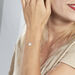 Bracelet Alexane Argent Blanc Oxyde De Zirconium - Bracelets Medailles Femme | Marc Orian
