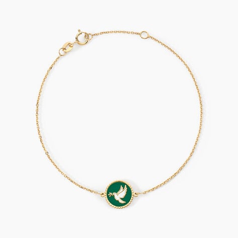 Bracelet Hagen Or Jaune - Bracelets Medailles Femme | Marc Orian