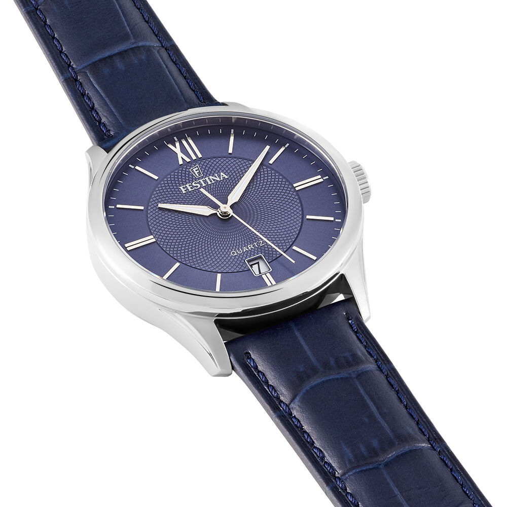 Montre Festina Classique Bleu - HIMHBQB8420 • Marc Orian | Bijouterie en  ligne