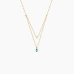 Collier Vanja Or Jaune Topaze - Colliers multirangs Femme | Marc Orian