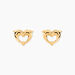 Boucles D'oreilles Puces Fulvie Double Dauphins Or Jaune - Puces Femme | Marc Orian