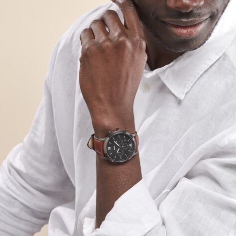 Montre Fossil Neutra Chrono Gris - Montres classiques Homme | Marc Orian